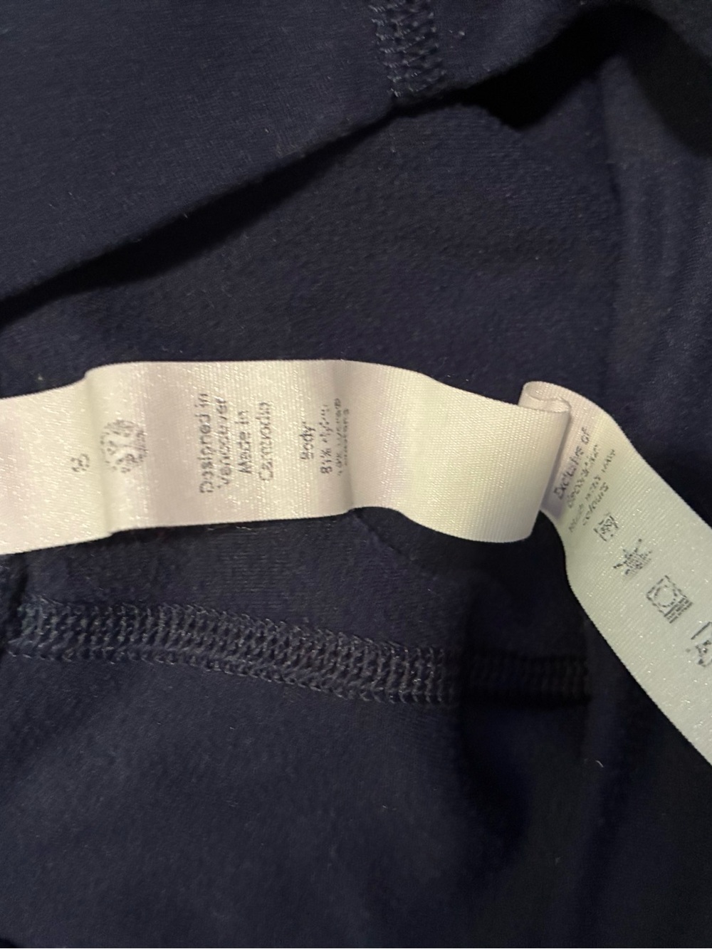 lululemon navy woman’s buttery soft leggings with High Waist - Picture 3 of 3